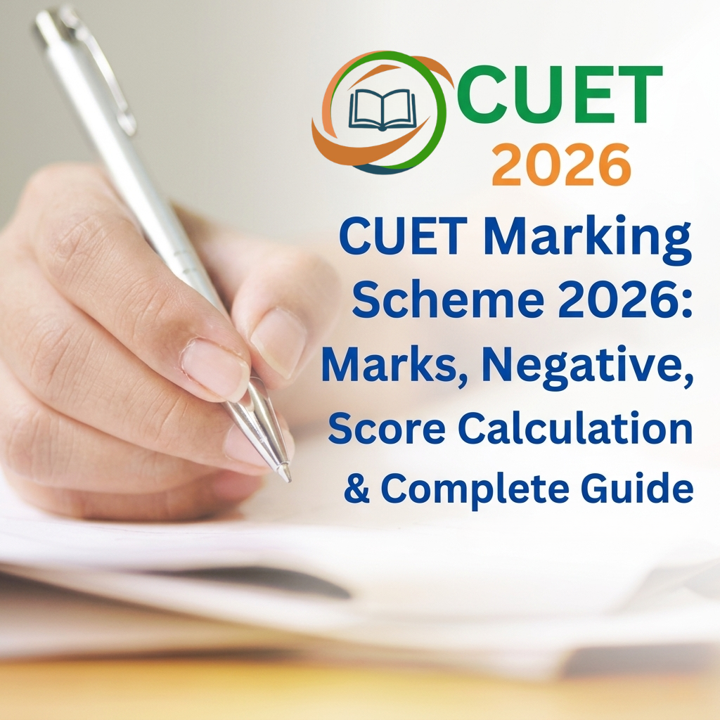 CUET Marking Scheme 2026: Marks, Negative Marking, Score Calculation & Complete Guide