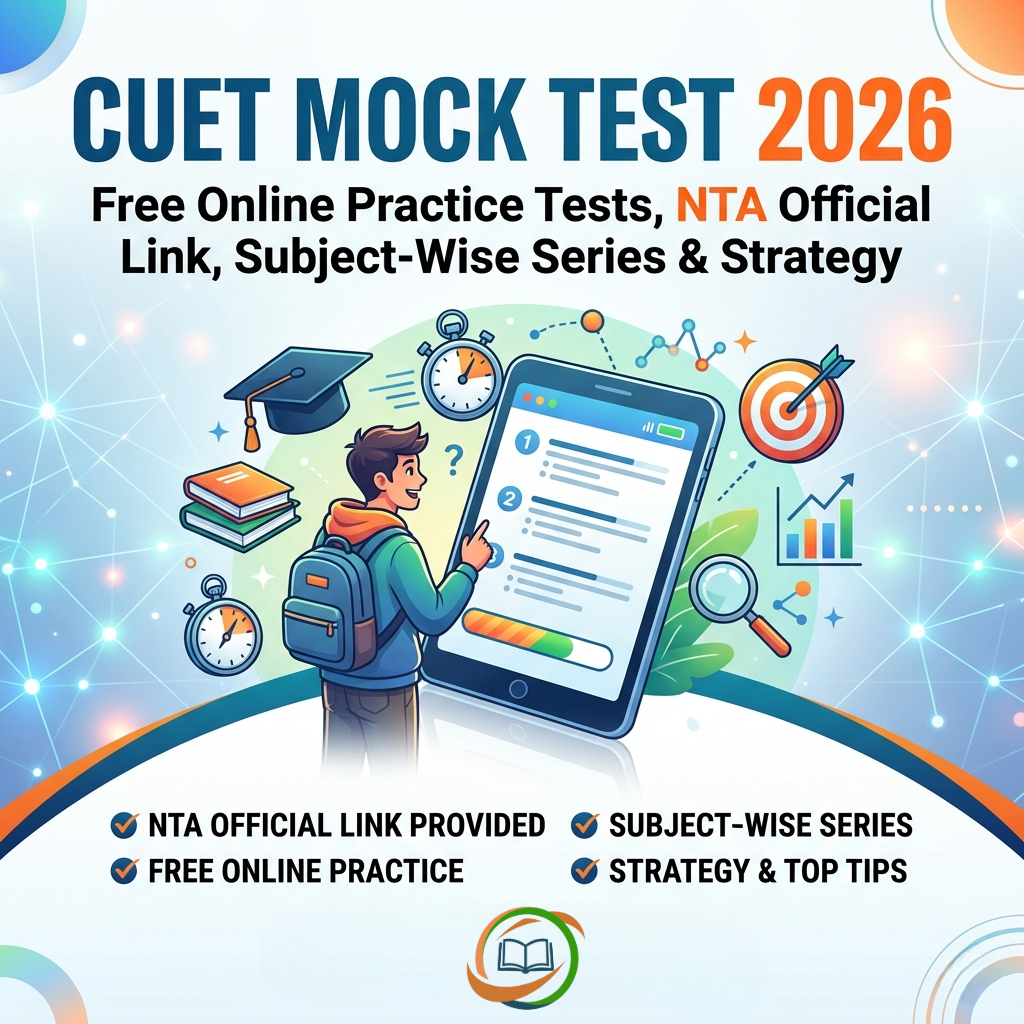 CUET Mock Test 2026: Free Online Practice Tests, NTA Official Link, Subject-Wise Series & Strategy