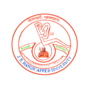 Jagadguru Rambhadracharya Divyang State University Logo