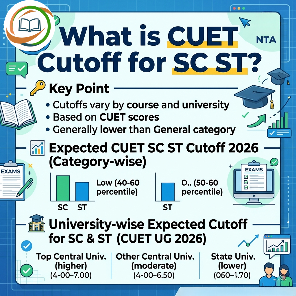 What is CUET Cutoff for SC ST?