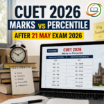 CUET Marks vs Percentile After 21 May Exam 2026