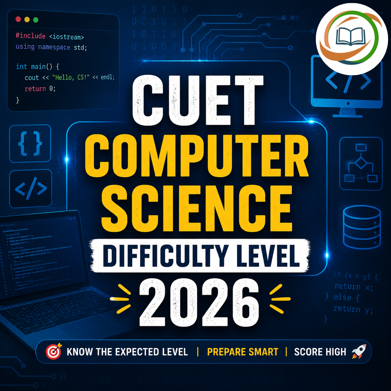 CUET Computer Science Difficulty Level 2026: Is It Easy or Tough?