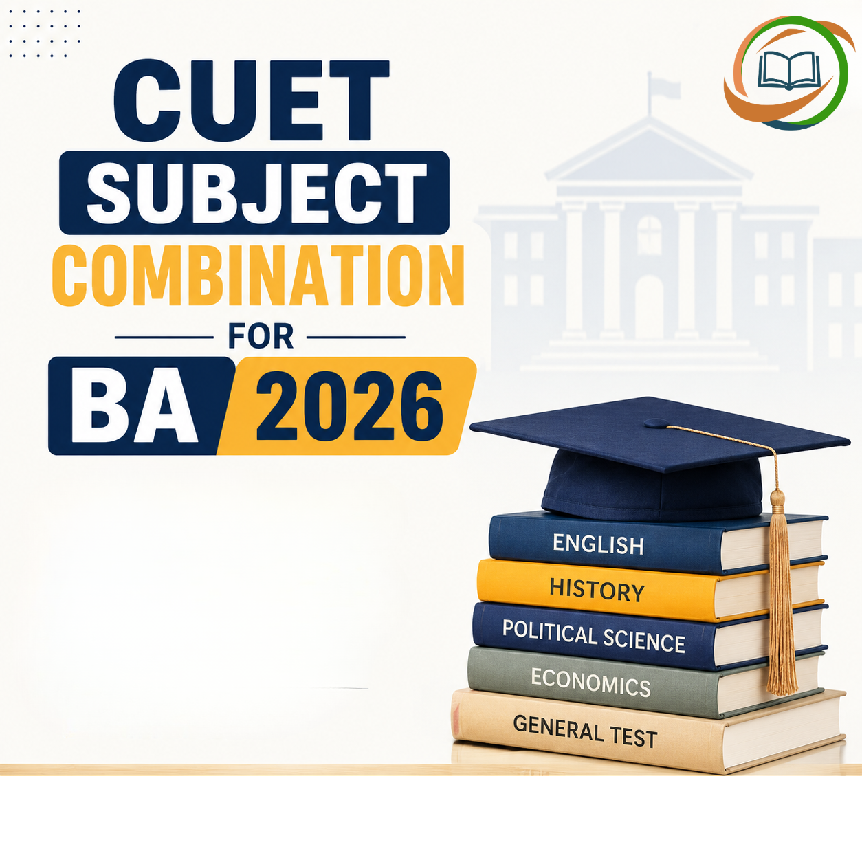 CUET Subject Combination for BA 2026