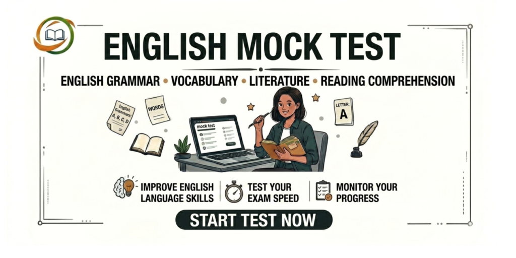 ENGLISH MOCK TEST