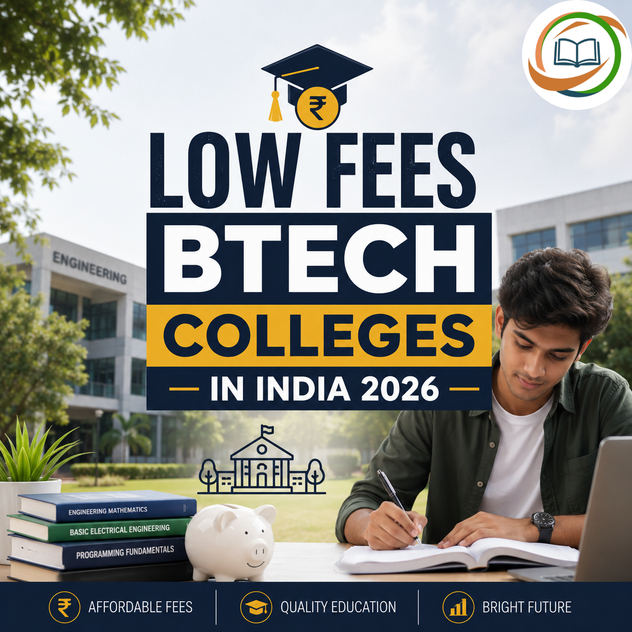 LOW FEES BTECH COLLEGES IN INDIA 2026
