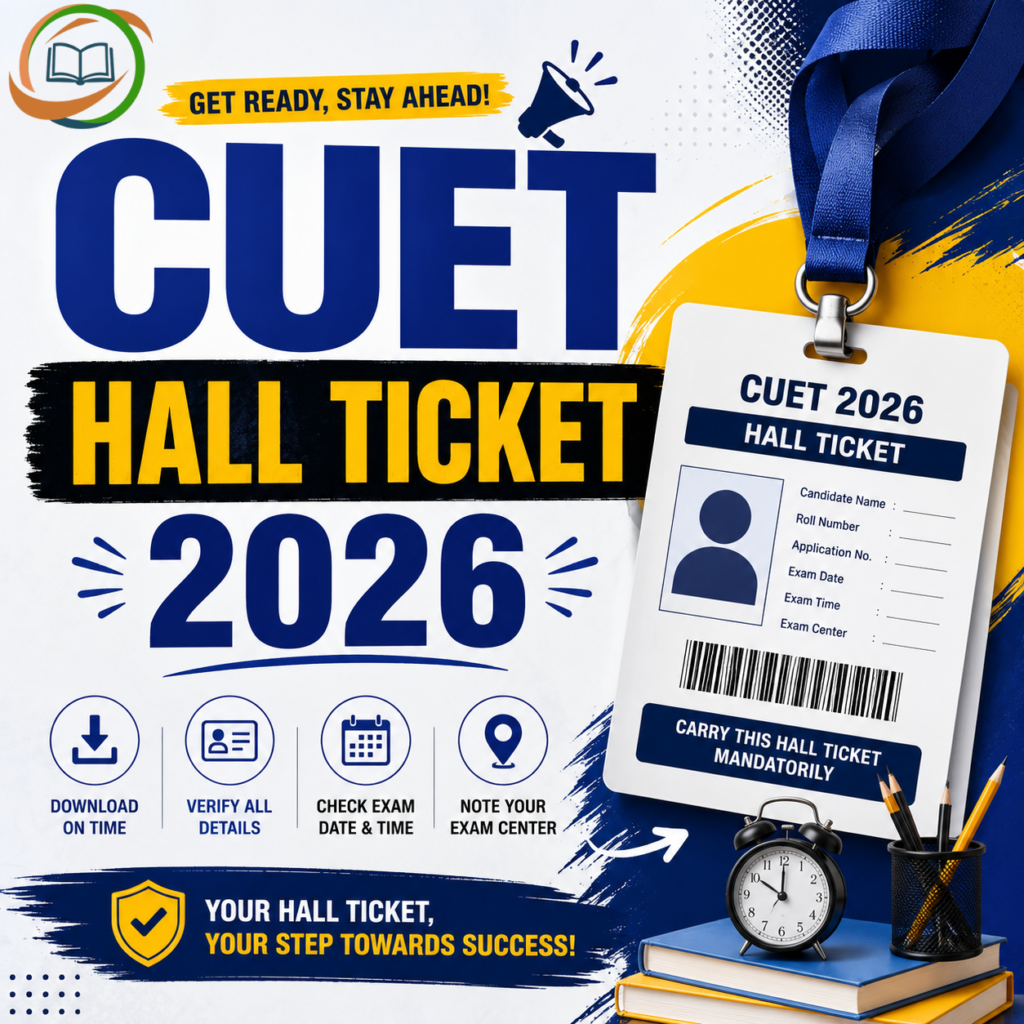 CUET Hall Ticket 2026
