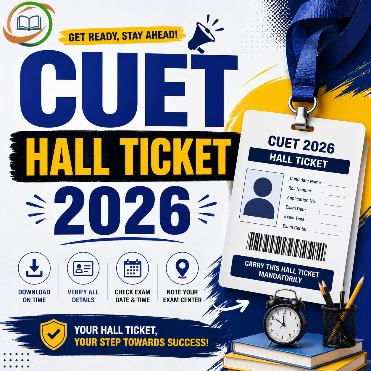 CUET Hall Ticket 2026