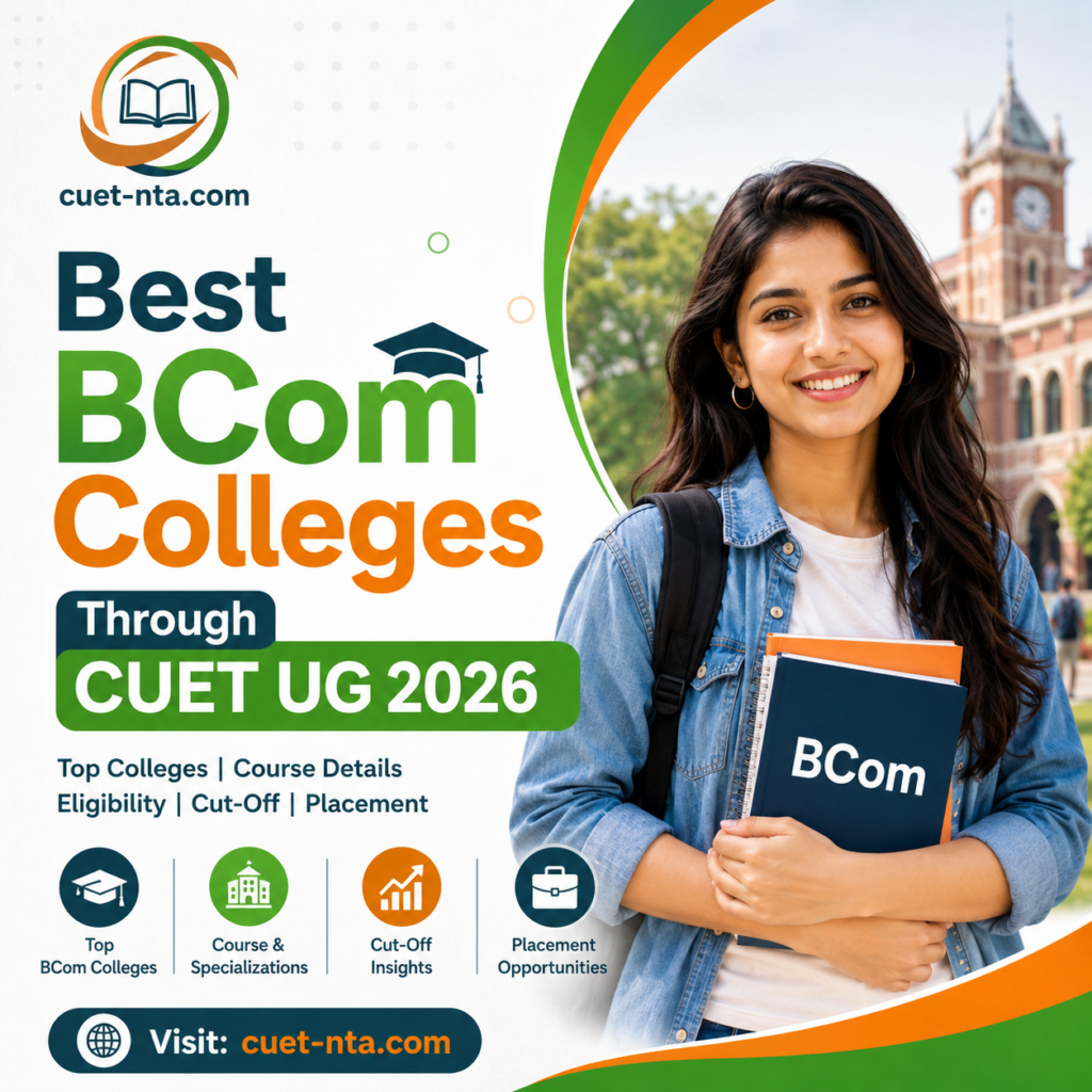 Best BCom Colleges Through CUET UG 2026