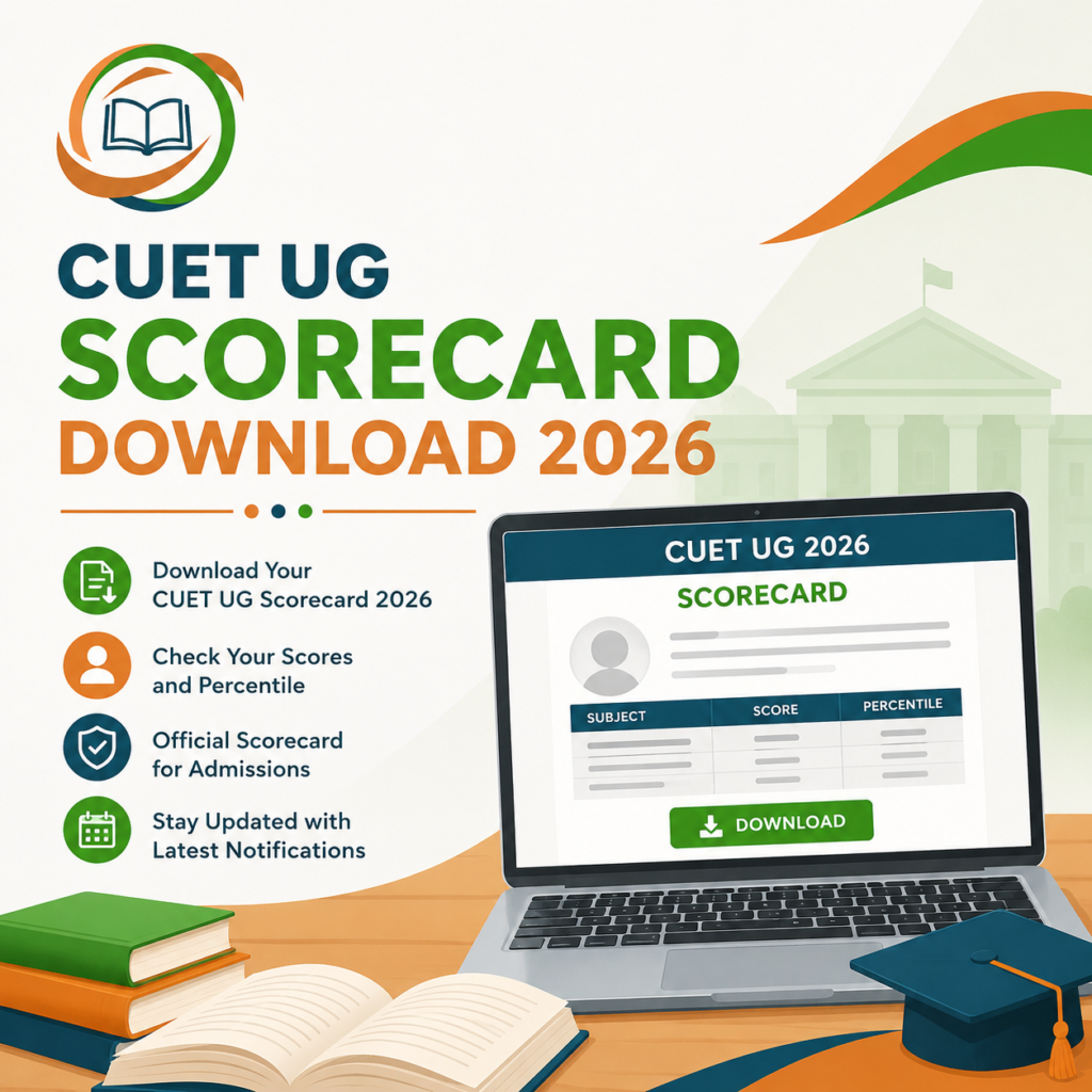 CUET UG Scorecard Download 2026