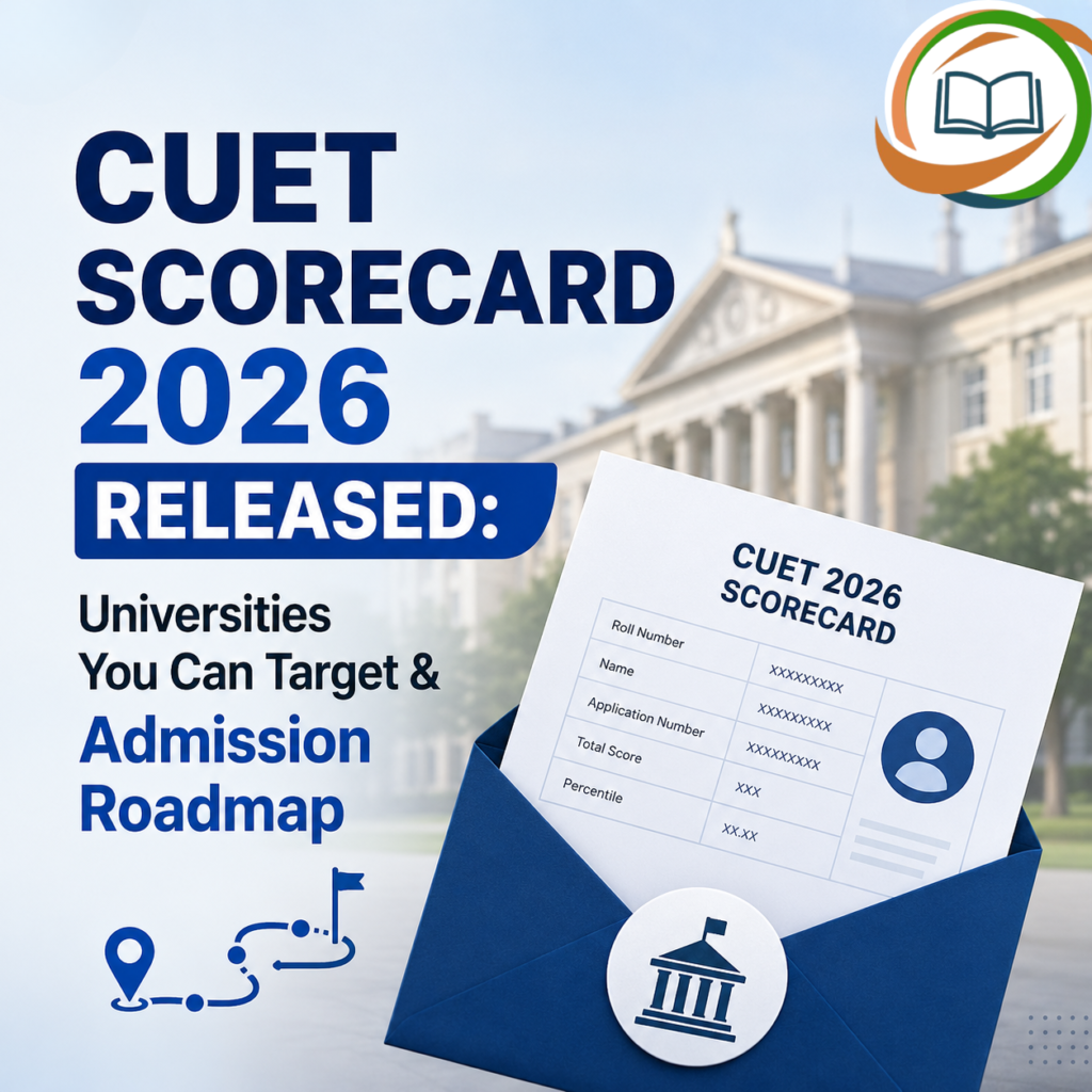 CUET Scorecard 2026 Released: Universities You Can Target & Admission Roadmap