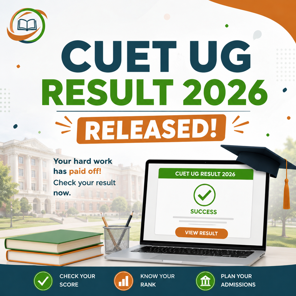 CUET UG Result 2026 Released