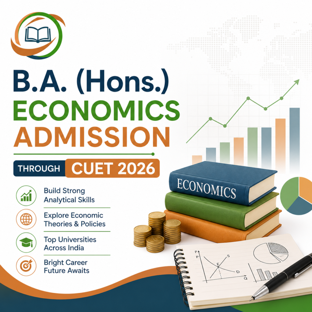 B.A. (Hons.) Economics Admission Through CUET 2026