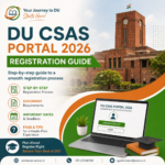 DU CSAS Portal 2026 Registration Guide: Step-by-Step Application Process